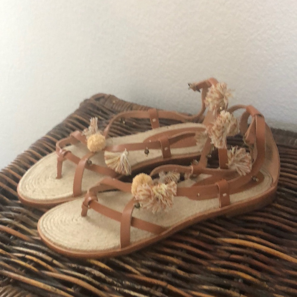Anthropologie Roman style sandals